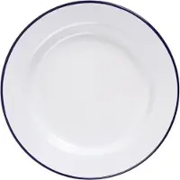 Olympia geëmailleerd dinerbord 24,5cm (Box 6)