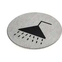 Oxloc PICTOGRAM ZELFKLEVEND 75MM RVS MAT GEB.