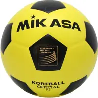 MIKASA K-3 Korfbal - Geel / Zwart - maat 3
