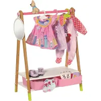 Baby Born - Kledingrek - Poppenkleertjes - Incl kledinghangers