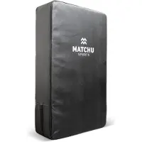 Matchu Sports Trap- en stootkussen Groot - 1 Stuk - Zwart - Kunstleer