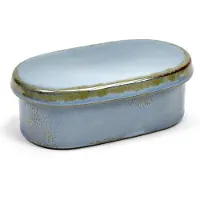Serax Botervloot Terres De Rêves Tableware By Anita Le Gr Smoky Blue 14,5 x 8,5 x 5 cm