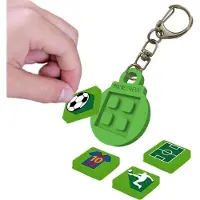 PIXIE CREW Pixie mozaiek sleutelhanger groen