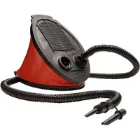 Eddy Toys Voetpomp - 3000 cc - voor luchtbedden - rubberboot - zwembad of opblaas artikelen en figuren