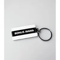 Paper Dreams Sleutelhanger Bonus Mama 13,5 Cm Zwart/wit