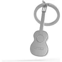 Metalmorphose sleutelhanger Music fashion classic guitar - Grijs / Metaal