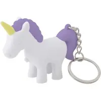 Balvi Sleutelhanger Unicorn Met Licht 7 X 5,5 Cm Abs Paars