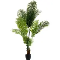 Paris Prix Palm Artificial Plant Groen