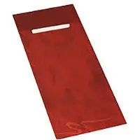 Papstar Bestekzakjes , incl. wit servet, 520 st., B 85 x H 200 mm, papier, bordeaux