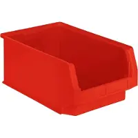 Ssi Magazijnbak LF 532 - polypropeen - L 500 x B 312 x H 200 mm - 23,5 l - rood