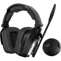 KeepOut HXAIR, Draadloos, Gaming, 20 - 20000 Hz, Koptelefoon met microfoon, Zwart, Zilver