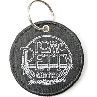 Rock Off Tom Petty - Circle Logo Sleutelhanger - Zwart