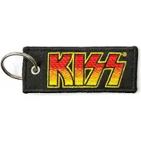 Rock Off Kiss - Classic Logo Sleutelhanger - Zwart