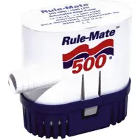 Rule Pumps Automatic Bilge Pump 500ghp 12v Wit