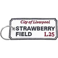 Rock Off - Strawberry Field, Liverpool Sign Sleutelhanger - Multicolours
