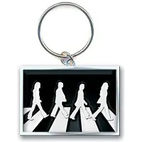 Rock Off The Beatles - Abbey Road Crossing Sleutelhanger - Zwart/Wit