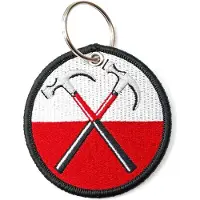 Rock Off Pink Floyd - The Wall Hammers Circle Sleutelhanger - Multicolours