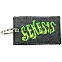 Rock Off Genesis - Classic Logo Sleutelhanger - Zwart