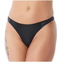 Rimba - Lederen G-String Voor dames S/M