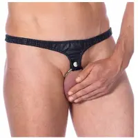 Rimba - Tailleband met verwisselbare cock ring van 50 mm. - Maat: S