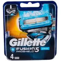 Gillette Fusion Proshield Chill Scheermesjes - 4 stuks