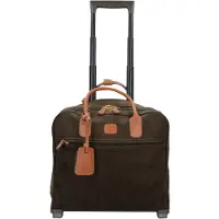 Bric's Life Pilotcase olive zachte koffer pilotenkoffer