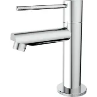 Best design Toiletkraan chroom-ribera uitloop recht 14 cm 1-hendel chroom