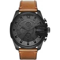 Diesel Mega Chief DZ4463 51mm Chronograaf Herenhorloge