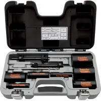 Bahco Gatzagenset | Superior | multiconstructie | voor hout en steen - 10-delig - 3833-SET-101