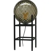 Masterlight Zwarte tafellamp Baloton