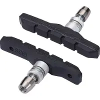 Bbb Cycling Remblokjes Fiets - VeeStop - Velgrem - Compatibel met Stadsfiets & Mountainbike - V-Brake Remblokken - Zwart - BBS-04