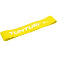 Tunturi Weerstandsbanden textiel - Resistance band - Light - Geel