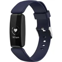 IMoshion Siliconen bandje voor de Fitbit Inspire 2 - Donkerblauw