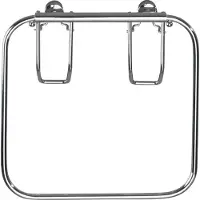 Wenko handdoekring Classic 17 x 17 x 4 cm staal chroom