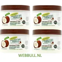 Palmers Palmer's Coconut Oil Formula Moisture Gro Shining - Voordeelverpakking 4 x 250 ML - Hairdress crème