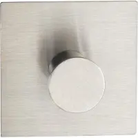 Wenko Wandhaak Zelfklevend Accadia 5,5 X 3 Cm Rvs Zilver