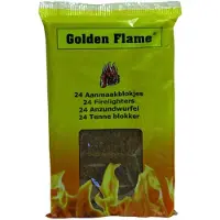 Golden Flame | Aanmaakblokjes | 24 x 24