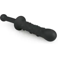 EasyToys - Dildo met Handvat - Dubbele Dildo - 25 cm - Dildo's - Sex Toys voor Vrouwen en Mannen - Dildo Mannen Anaal - Zwart