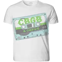 Ginza.se CBGB - Tape Heren T-shirt - S - Wit