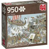 Jumbo Premium Collection Puzzel De Vikingen - Legpuzzel - 950 stukjes