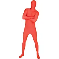 Vegaoo Rode M Suit second skin pak voor volwassenen