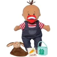 Manhattan Toy babypop Stella Farmer Set 30,5 cm textiel 6 delig