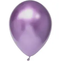 Haza Chrome Ballonnen Paars - 50 Stuks