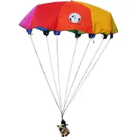 Kids At Work speelgoed handwerpparachute diameter 85 cm