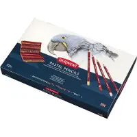 Derwent Pastelpotloden in Houten Kist - Set van 72 Potloden - Assorti