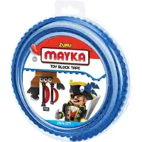 Mayka Block Tape Blauw 2-nops 2 Meter Stuk