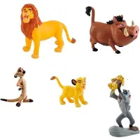 BULLYLAND Leeuwenkoning speelset met O.a. Simba, Timo en Pumba (ca. 6-10cm)