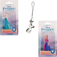 Disney 3 Bullyland Frozen Sleutelhangertjes (ca. 4-7 cm)