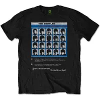 Rock Off The Beatles - Hard Days Night 8 Track Heren T-shirt - XL - Zwart