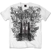 Avenged Sevenfold Land of Cain White 2XL Shirt